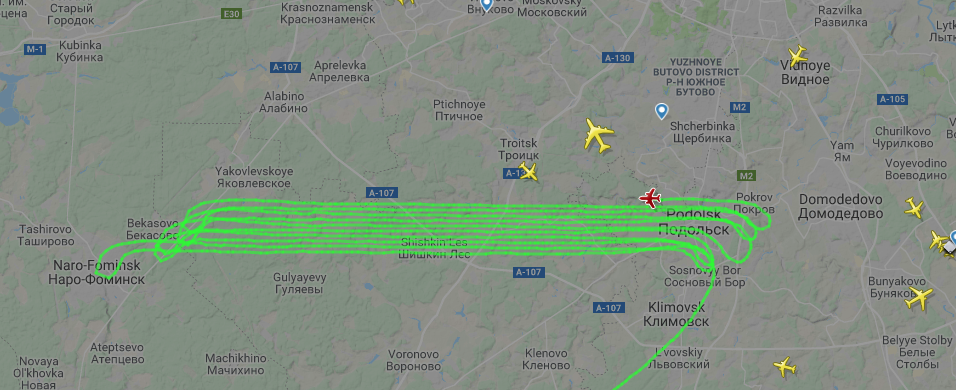 Фото © flightradar24.com