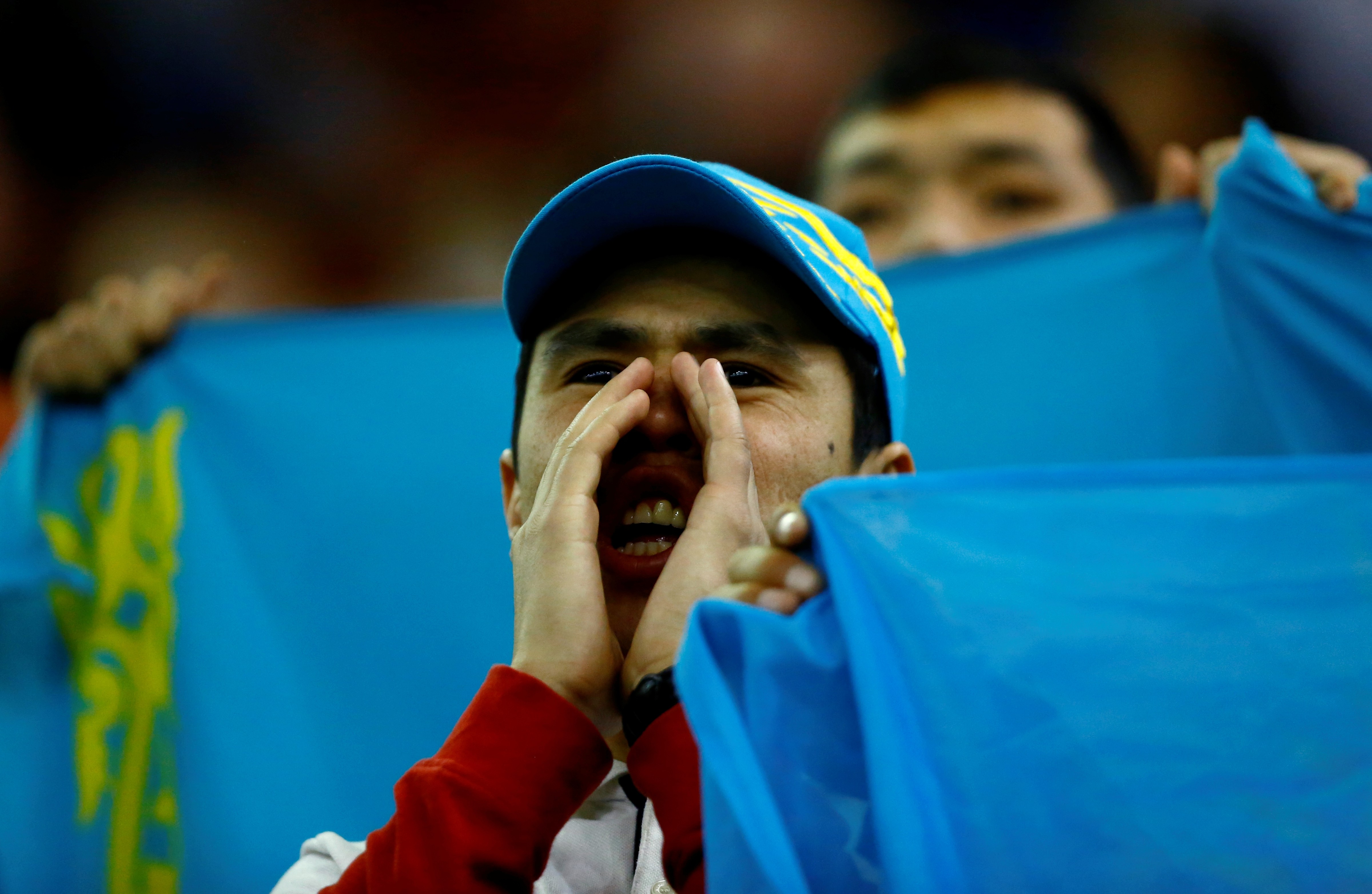 Фанаты сборной Казахстана. Фото: © РИА Новости/Михаил Киреев
