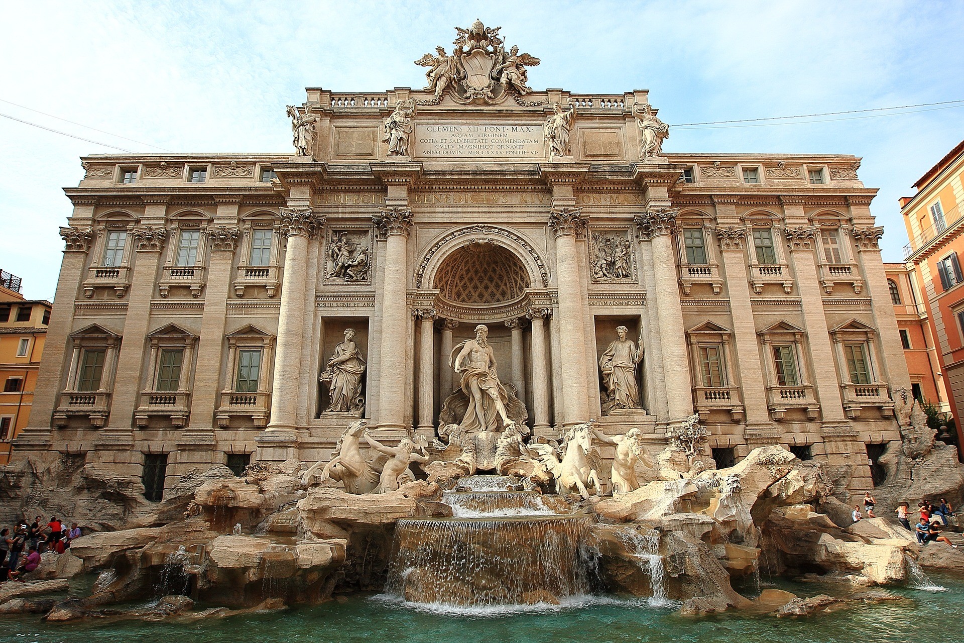 Фонтан Треви в Риме. Фото © Pixabay