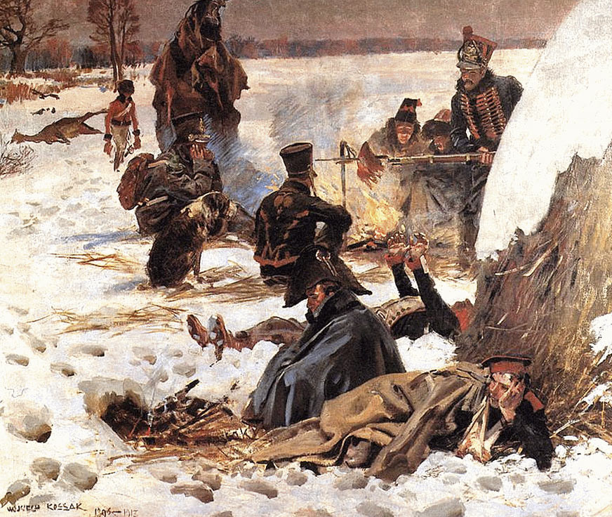 "Отступление из России в 1812 году", Войцех Коссак. Фото © husain-off.ru
