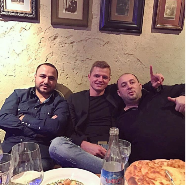 Тамаз А. (слева) и Дмитрий Тарасов (по центру). Фото: соцсети
