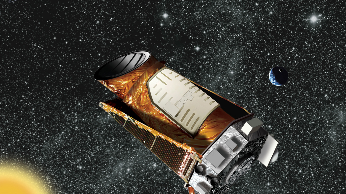 Космический телескоп "Кеплер". Фото © JPL — NASA