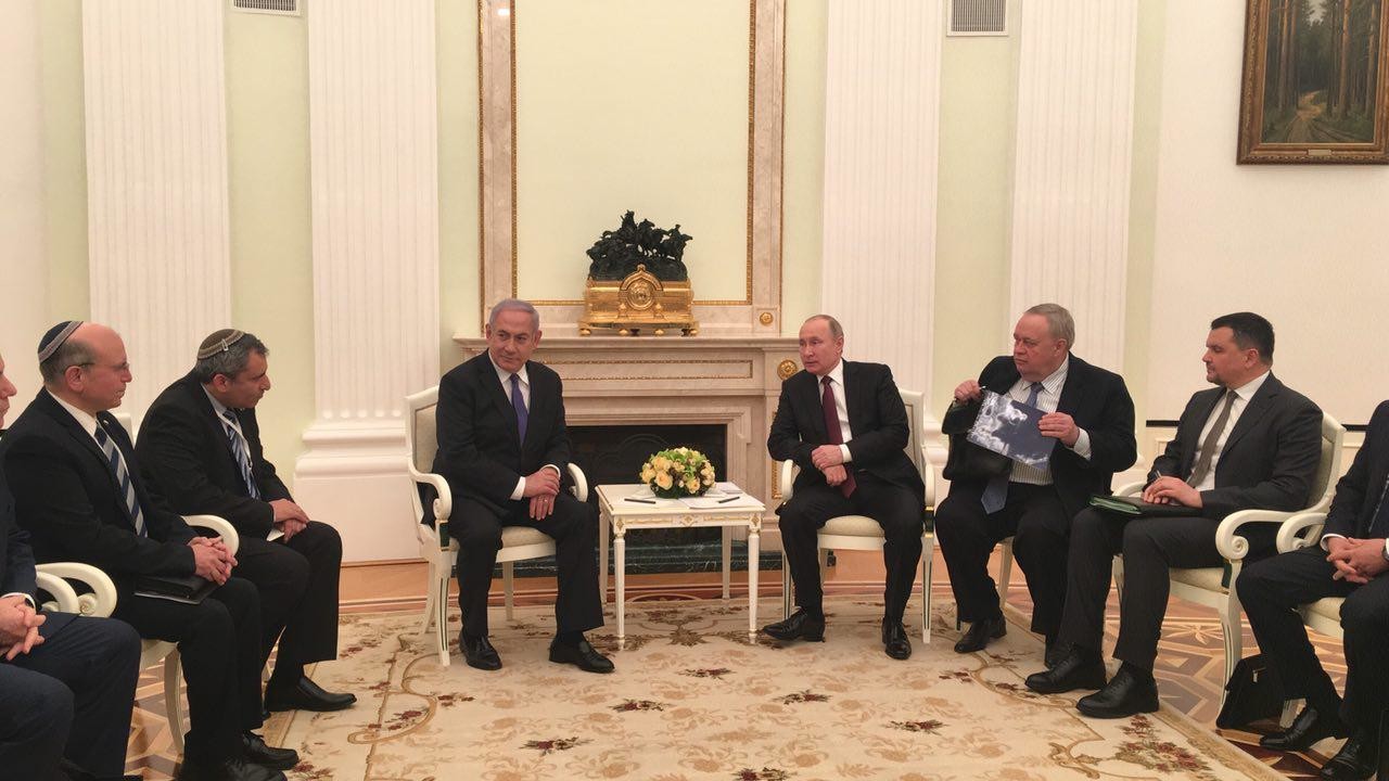 Биньямин Нетаньяху и Владимир Путин. Фото: © L!FE / Павел Баранов