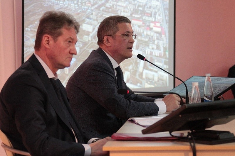 Андрей Козицын и Радий Хабиров. Фото: официальный сайт главы Республики Башкортостан