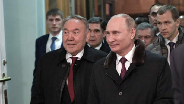 Нурсултан Назарбаев и Владимир Путин. Фото: © РИА Новости / Алексей Никольский