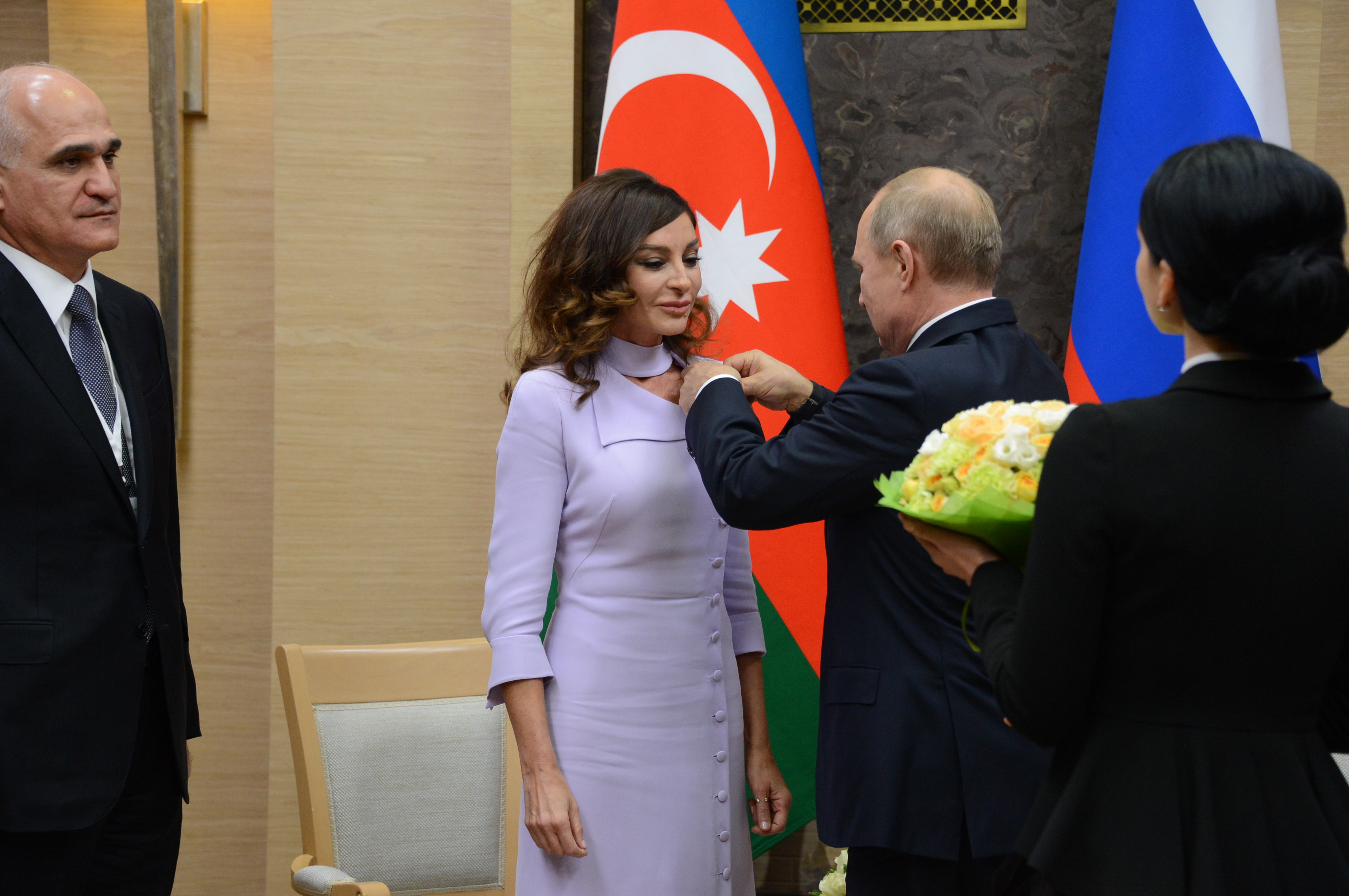 жена президента азербайджана все