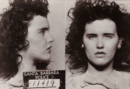Элизабет Шорт после задержания за нетрезвое вождение. Фото © Wikipedia