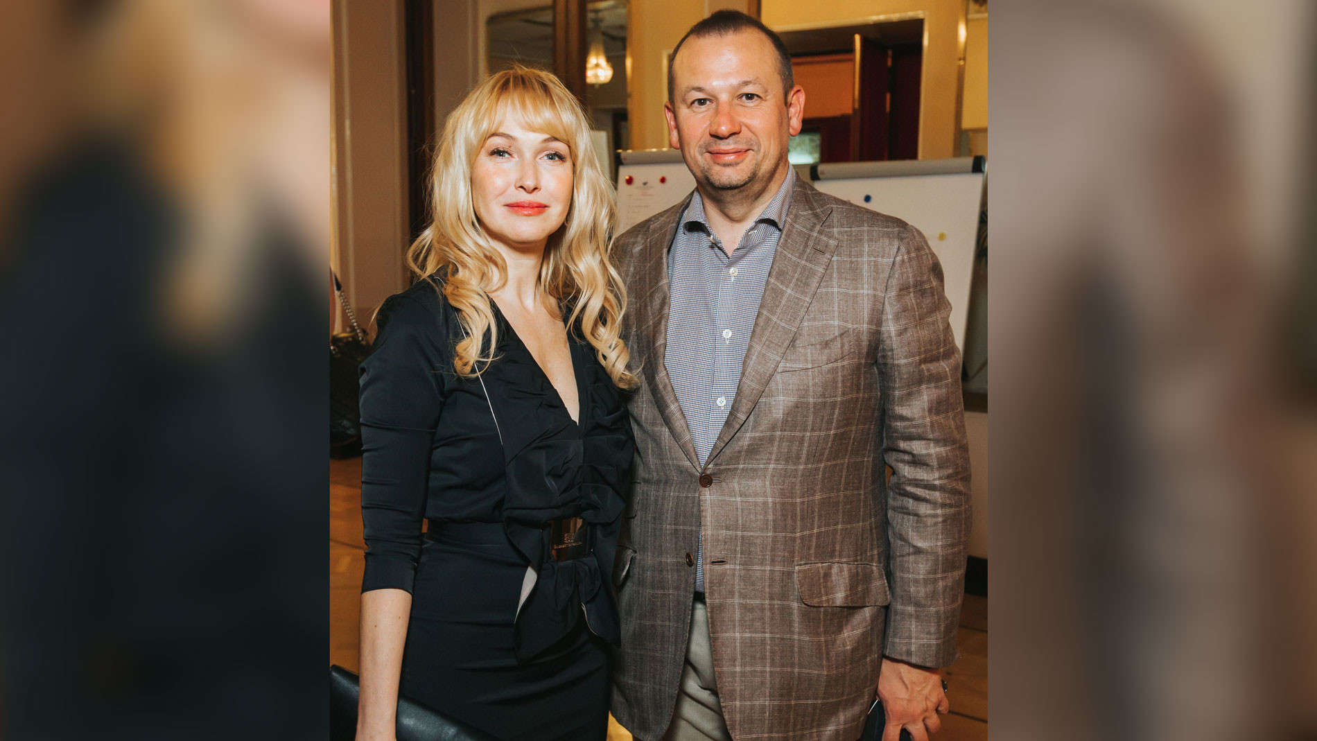 Ирина Пономарёва и Михаил Волков. Фото: © Пресс-служба СПАО "Ингосстрах"