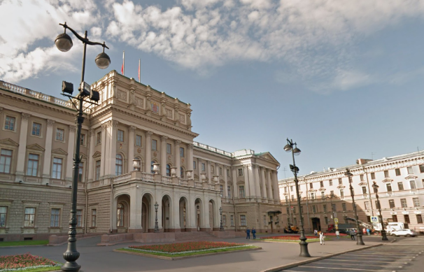 Здание Санкт-Петербургской избирательной комиссии. Скриншот © Google Maps