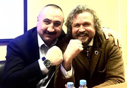 Фото из личного архива Дмитрия Волкова. С Александром Лебзяком