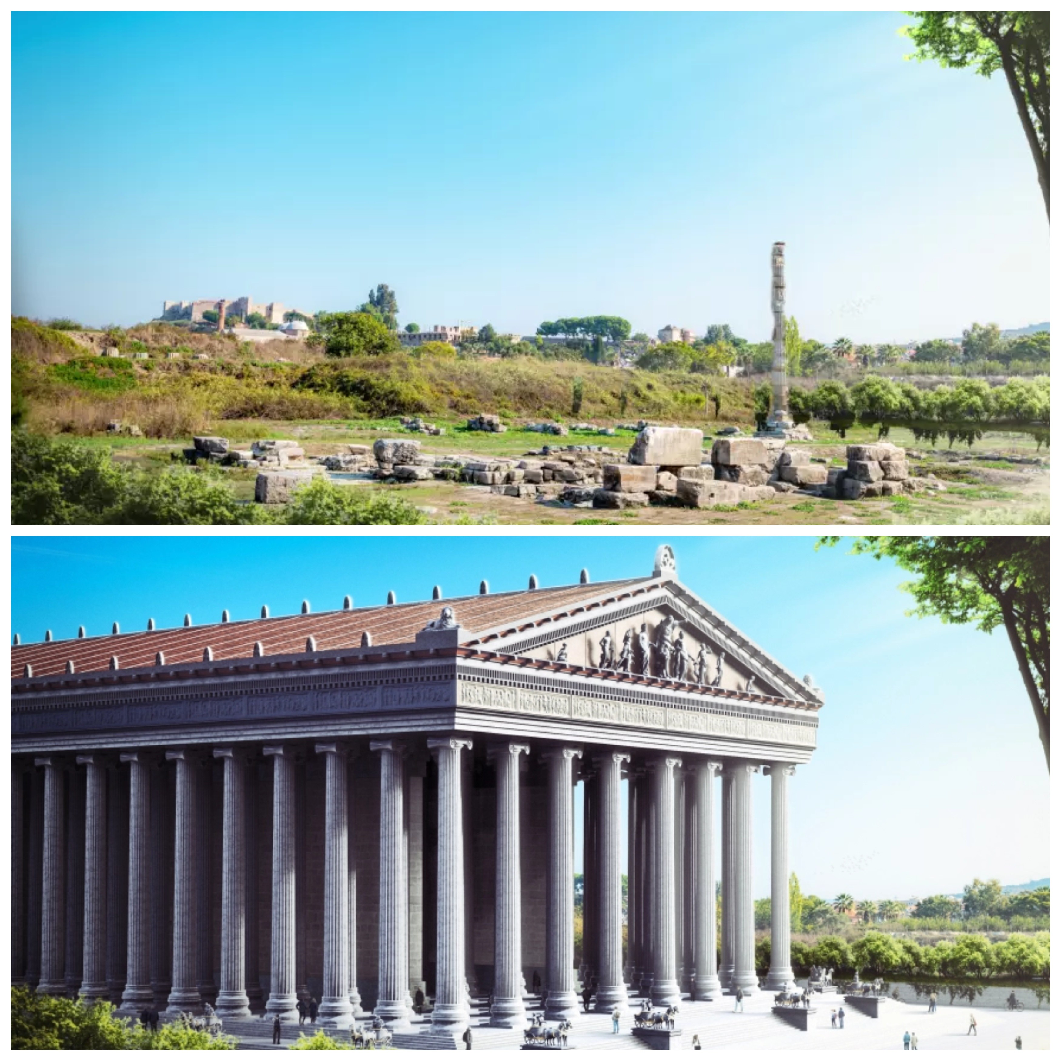 Храм Артемиды в Эфесе. Фото © Budget Direct