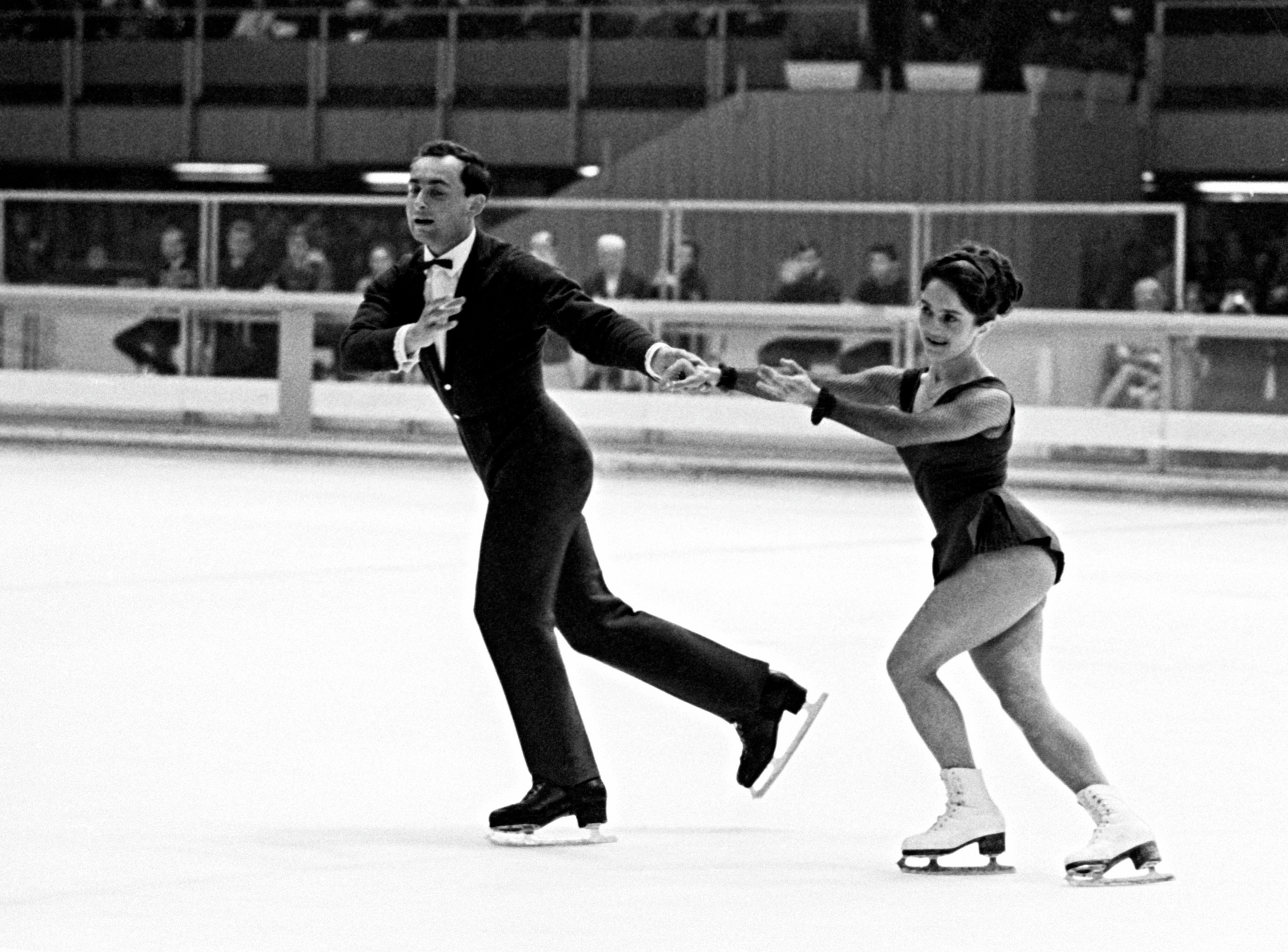Алексей Мишин и Тамара Москвина на Олимпиаде 1968 года в Гренобле. Фото: © РИА Новости/Юрий Сомов