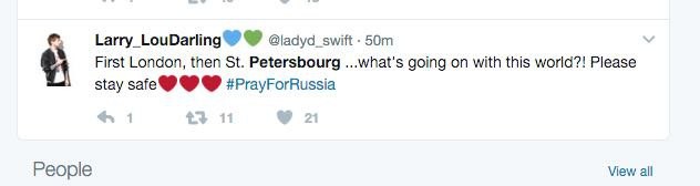Скриншот © L!FE "Сначала Лондон, теперь Санкт-Петербург... что происходит с этим миром?! Пожалуйста, берегите себя"