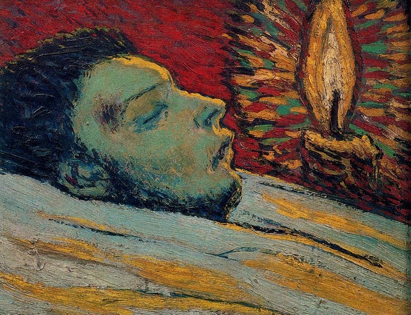 Картина Пабло Пикассо "Смерть Касагемаса", 1901. Фото © "Артхив"