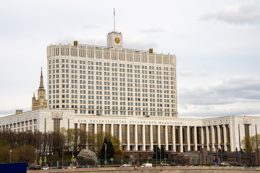 Дом Правительства Российской Федерации в Москве. Фото © ТАСС / Артем Житенев