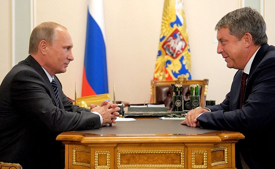 Президент РФ Владимир Путин и губернатор Брянской области Александр Богомаз. Фото © Kremlin