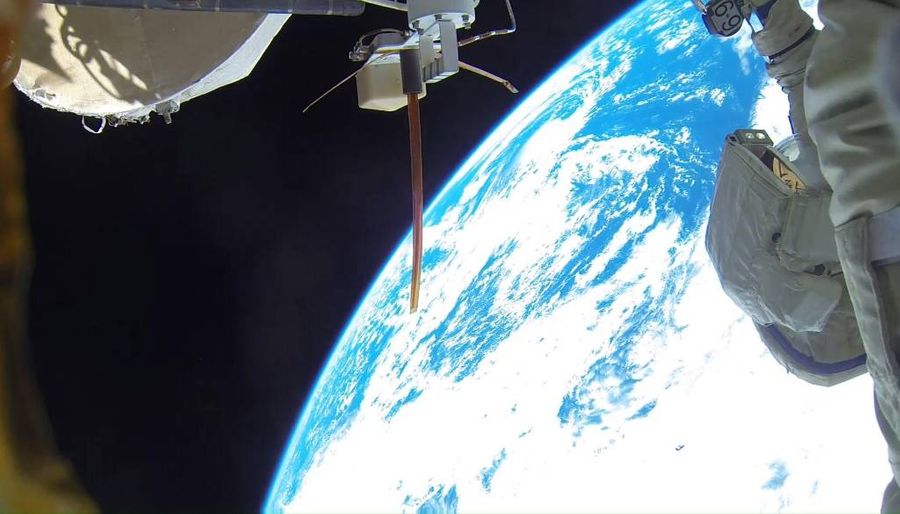 Вид на Землю с МКС. Фото © ТАСС / Пресс-служба "Роскосмоса"