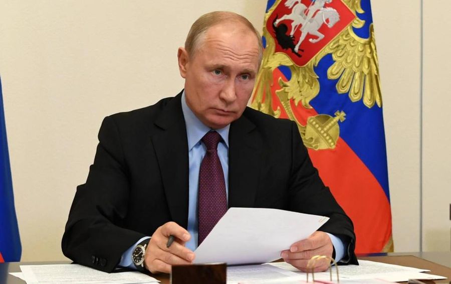 Президент России Владимир Путин. Фото © ТАСС / Алексей Никольский