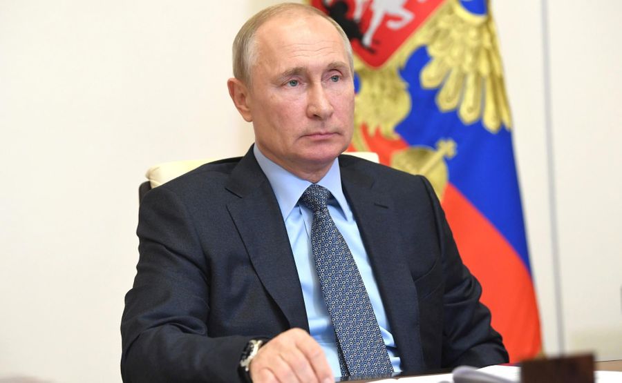 Президент России Владимир Путин. Фото © Пресс-служба Кремля
