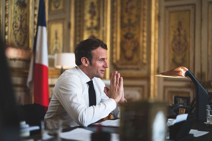 Президент Франции Эмманюэль Макрон. Фото © Facebook / Emmanuel Macron