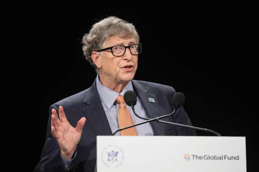 Основатель Microsoft Билл Гейтс. Фото © ТАСС / EPA / LUDOVIC MARIN / POOL MAXPPP