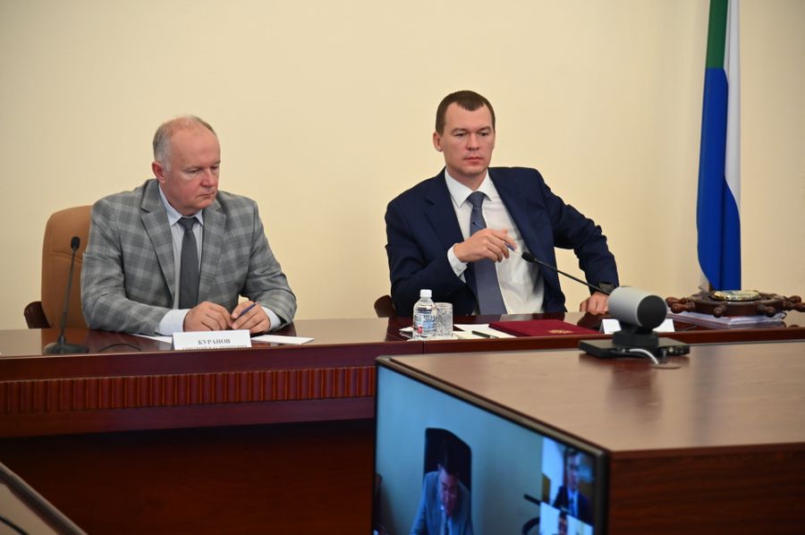 Михаил Дегтярёв. Фото © Пресс-служба губернатора и Правительства Хабаровского края