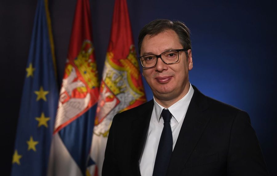 Президент Сербии Александр Вучич. Фото © Сайт президента Республики Сербия