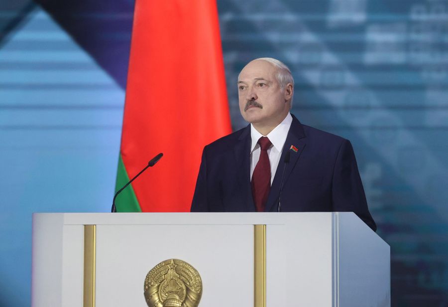 Президент Белоруссии Александр Лукашенко. Фото © ТАСС / EPA / NIKOLAI PETROV