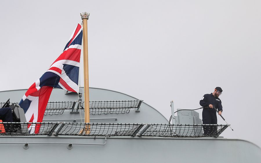 <p>Авианосец "Королева Елизавета" ВМС Великобритании. Фото © PA Wire / PA Images</p>