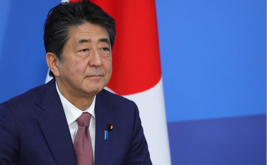 <p>Премьер-министр Японии Синдзо Абэ. Фото © Kremlin</p>