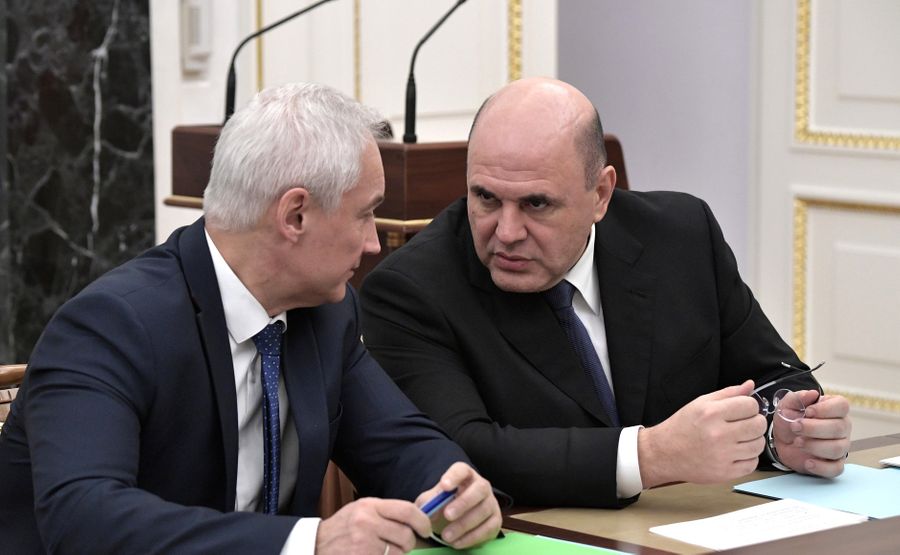 Михаил Мишустин и Андрей Белоусов. Фото © Kremlin