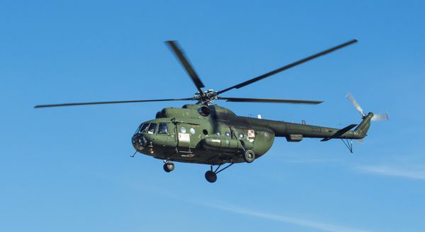 Военный вертолёт Ми-8 рухнул в Подмосковье, экипаж погиб