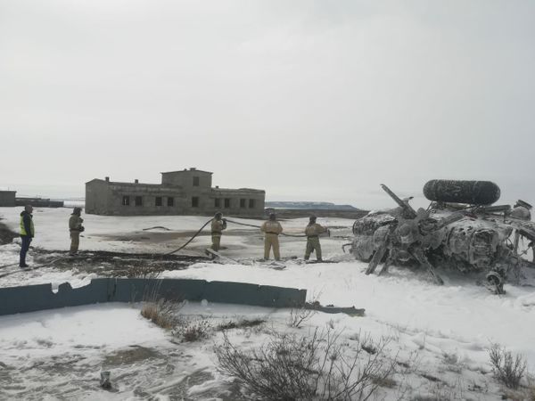 На месте крушения вертолёта Ми-8 в Анадыре нашли оба чёрных ящика