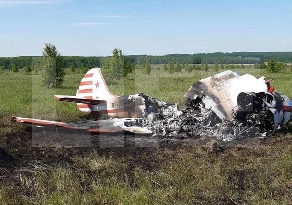 Самолёт Як-52 разбился в Нижегородской области — фото