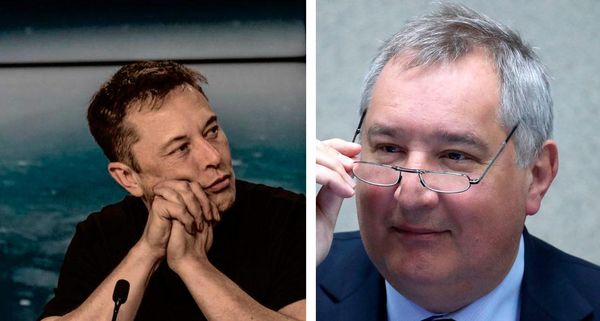 "Спасибо, сэр, ха-ха". Маск по-русски ответил Рогозину на поздравления с успешным запуском
