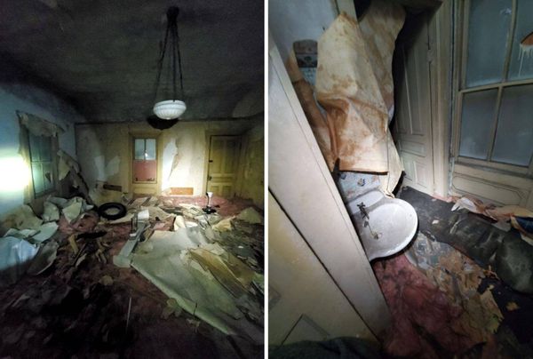 Владелец дома нашёл на чердаке тайное жилище, похожее на печально известные "комнаты разочарования"