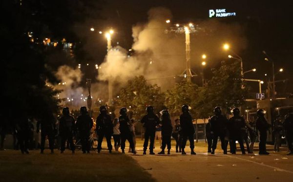 МВД Белоруссии подтвердило применение спецсредств для разгона протестов