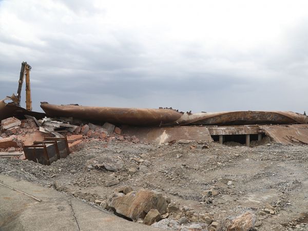 На норильской ТЭЦ до основания снесли резервуар, ставший причиной аварии