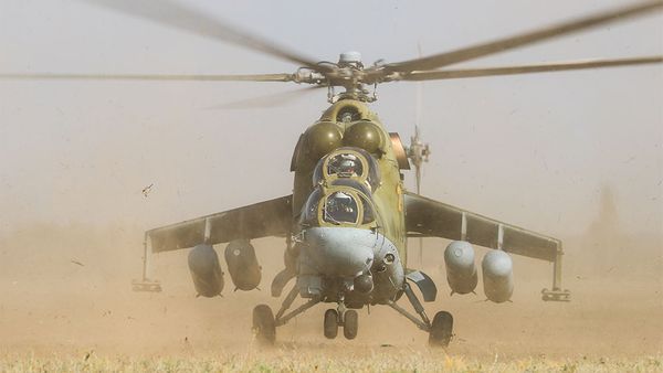 Белорусский ударный вертолёт не пропустил в страну литовский зонд