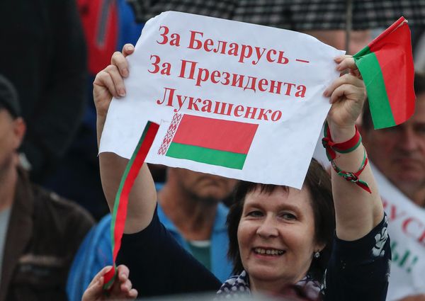 "Это же силища — три миллиона человек". Лукашенко рассказал о своих сторонниках в Белоруссии