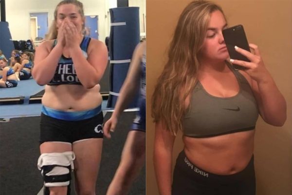 Тяжелоатлетка выложила вдохновляющие фото до и после того, как она сбросила 25 кг благодаря спорту