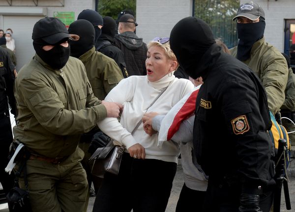 МВД Белоруссии сообщило о задержании 430 человек в ходе протестов 19 сентября