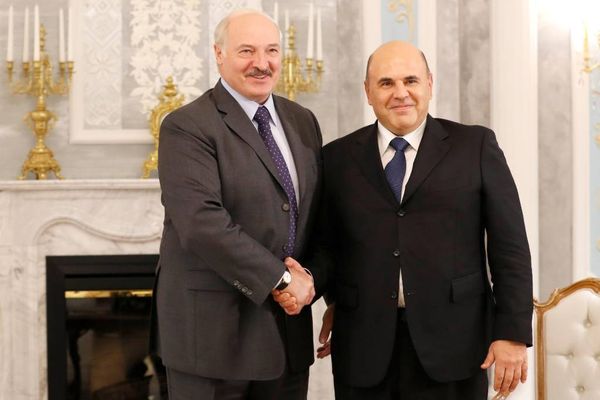 Мишустин встретился с Лукашенко в Минске