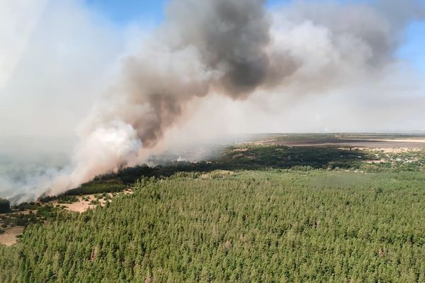 В Ростовской области ликвидировали крупный природный пожар