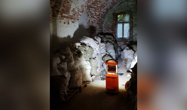 В калининградском форту нашли 300 мешков с человеческими останками