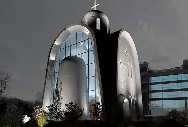 В Москве может появиться "футуристический" православный храм. Правда, РПЦ его пока не одобряла