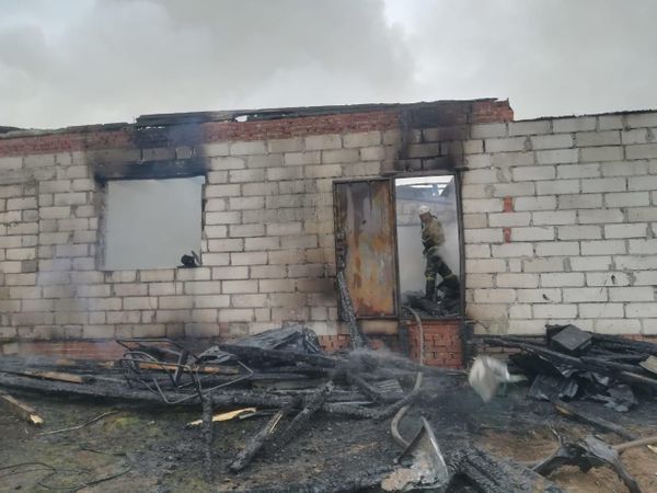 В сгоревшем доме в Подмосковье жили 26 приезжих из ближнего зарубежья