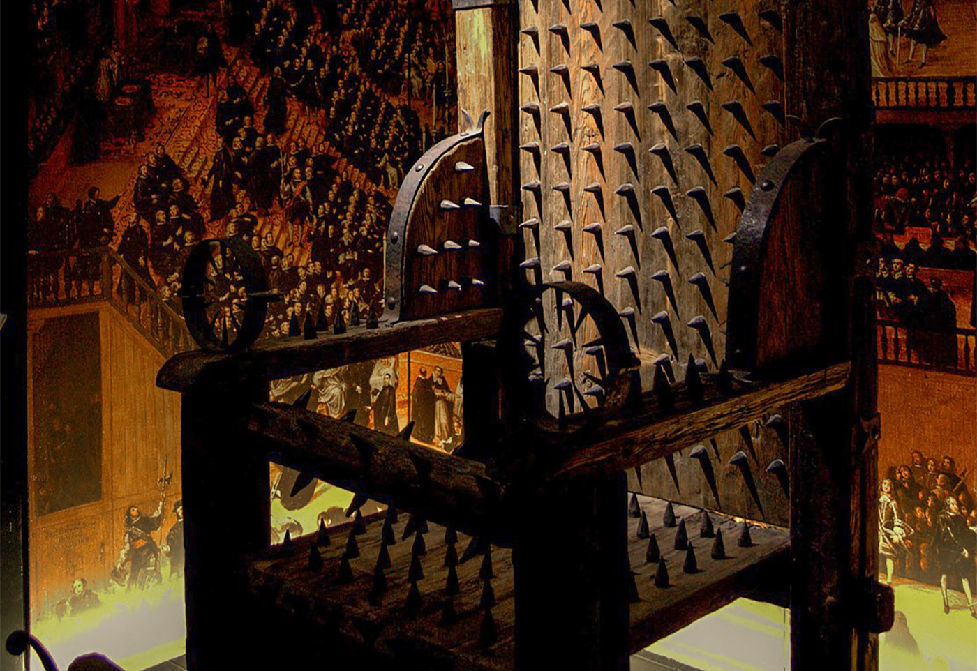 Орудие пытки "стул ведьмы". Фото © Needpix.com