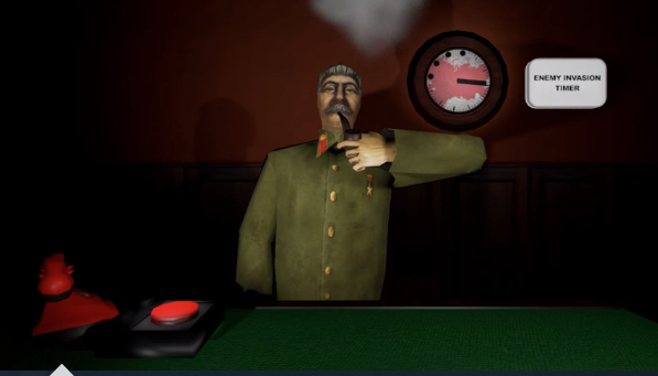Фото © Скриншот игры Calm Down, Stalin
