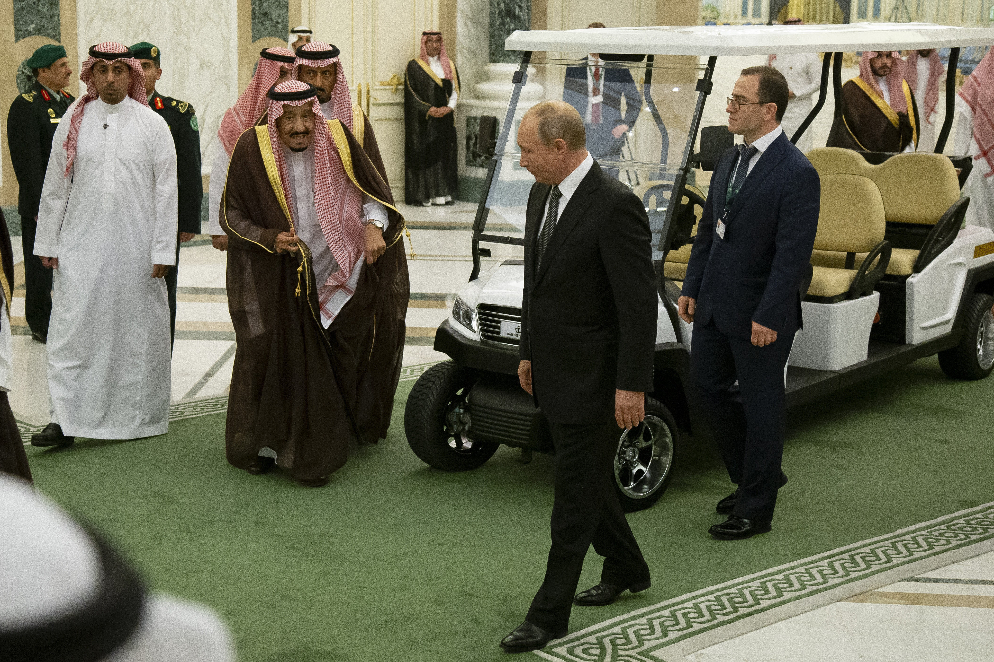 путин в саудовской аравии